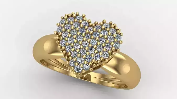 Cluster Heart Ring