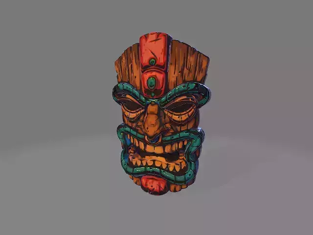 Tiki figure