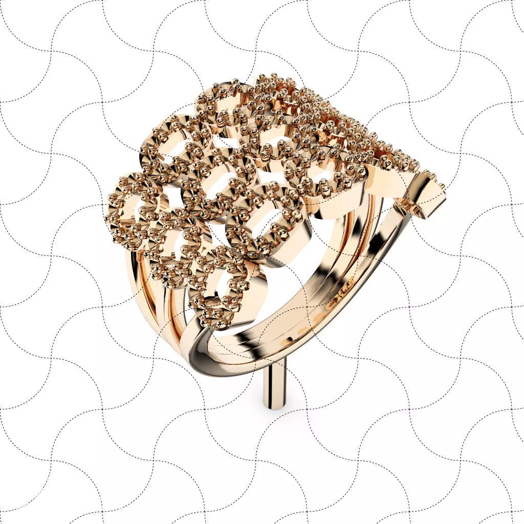 bague  3D print model_1