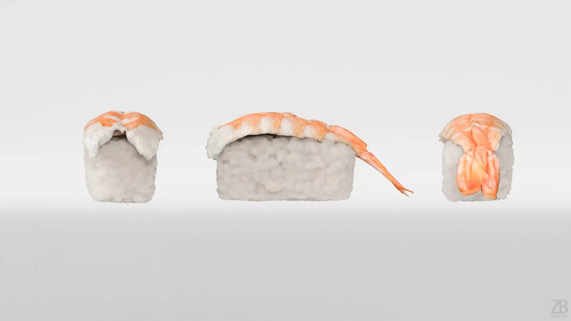 Sushi 3D model_4