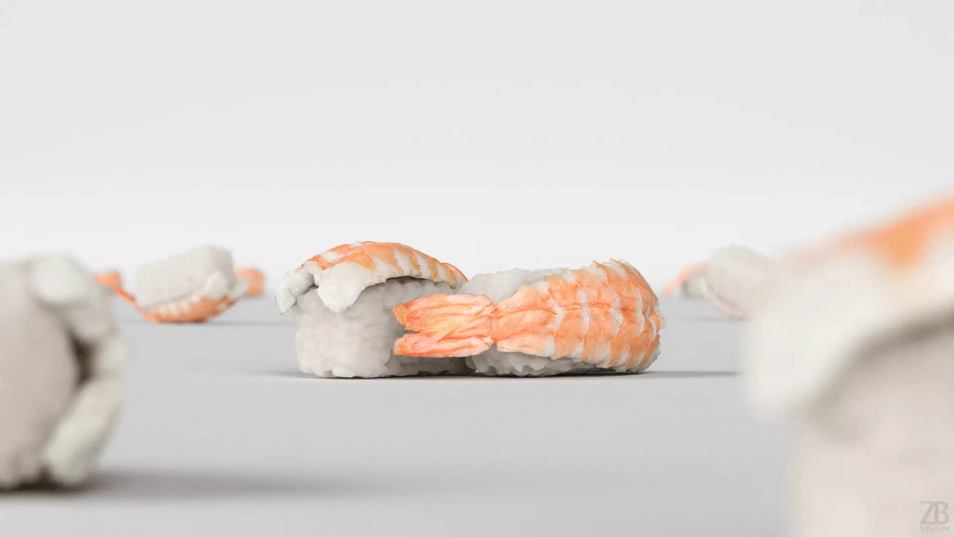 Sushi 3D model_1