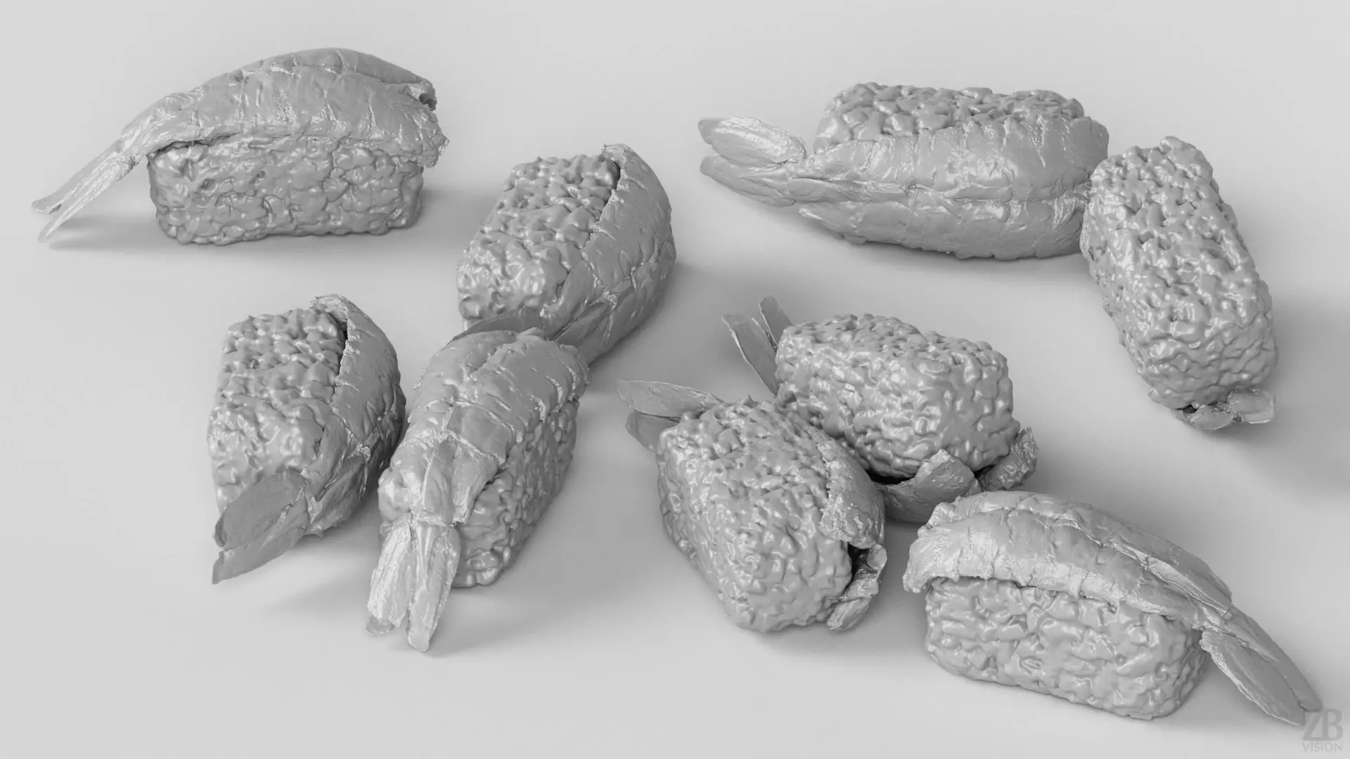 Sushi 3D model_3