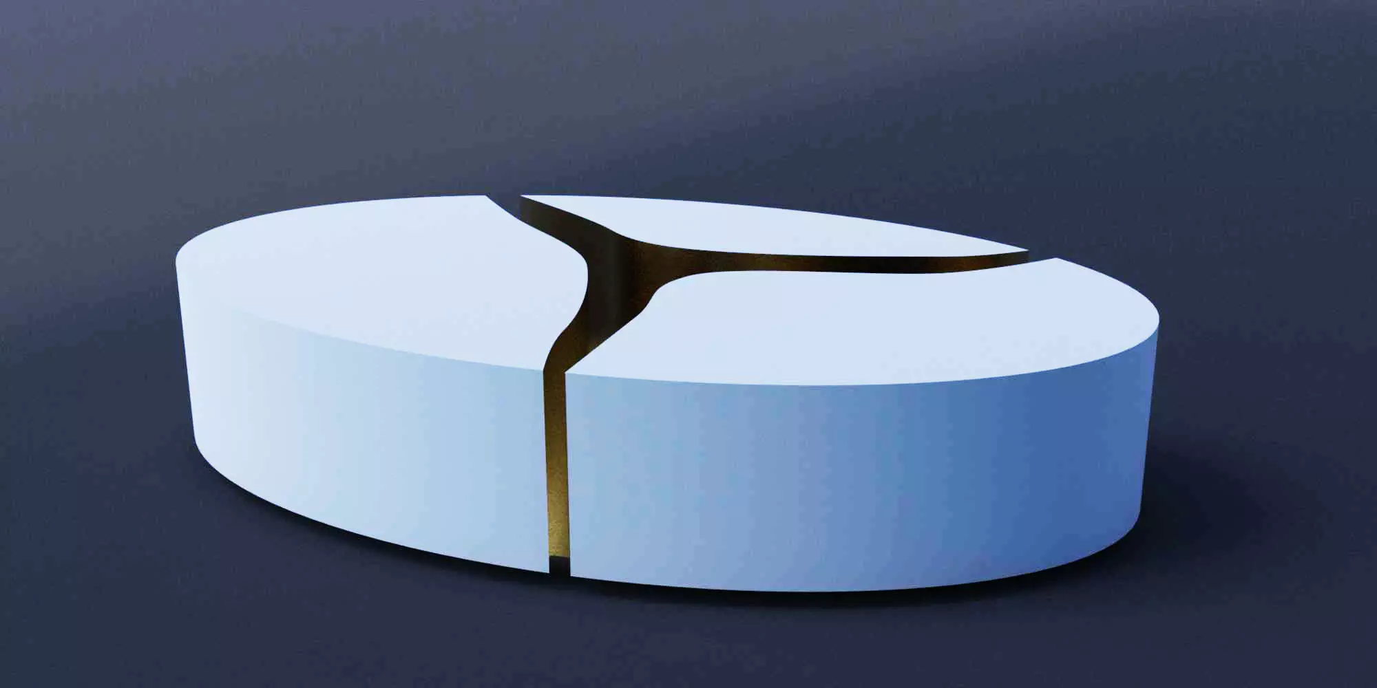 kintsugi coffee table 3D model
