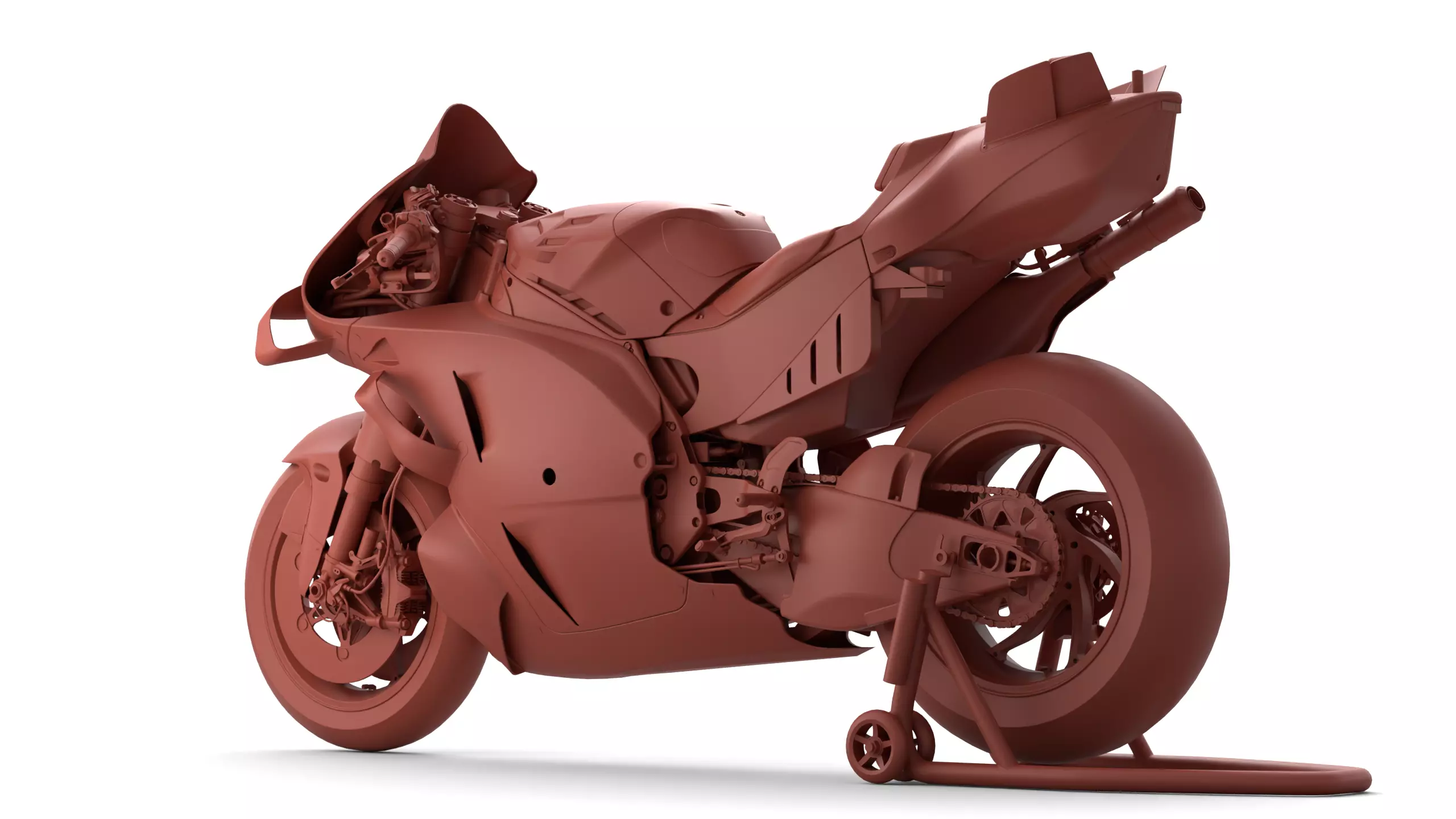 MotoGP Ducati Desmosedici GP - 2025 Mandalika Special Livery 3D model_36