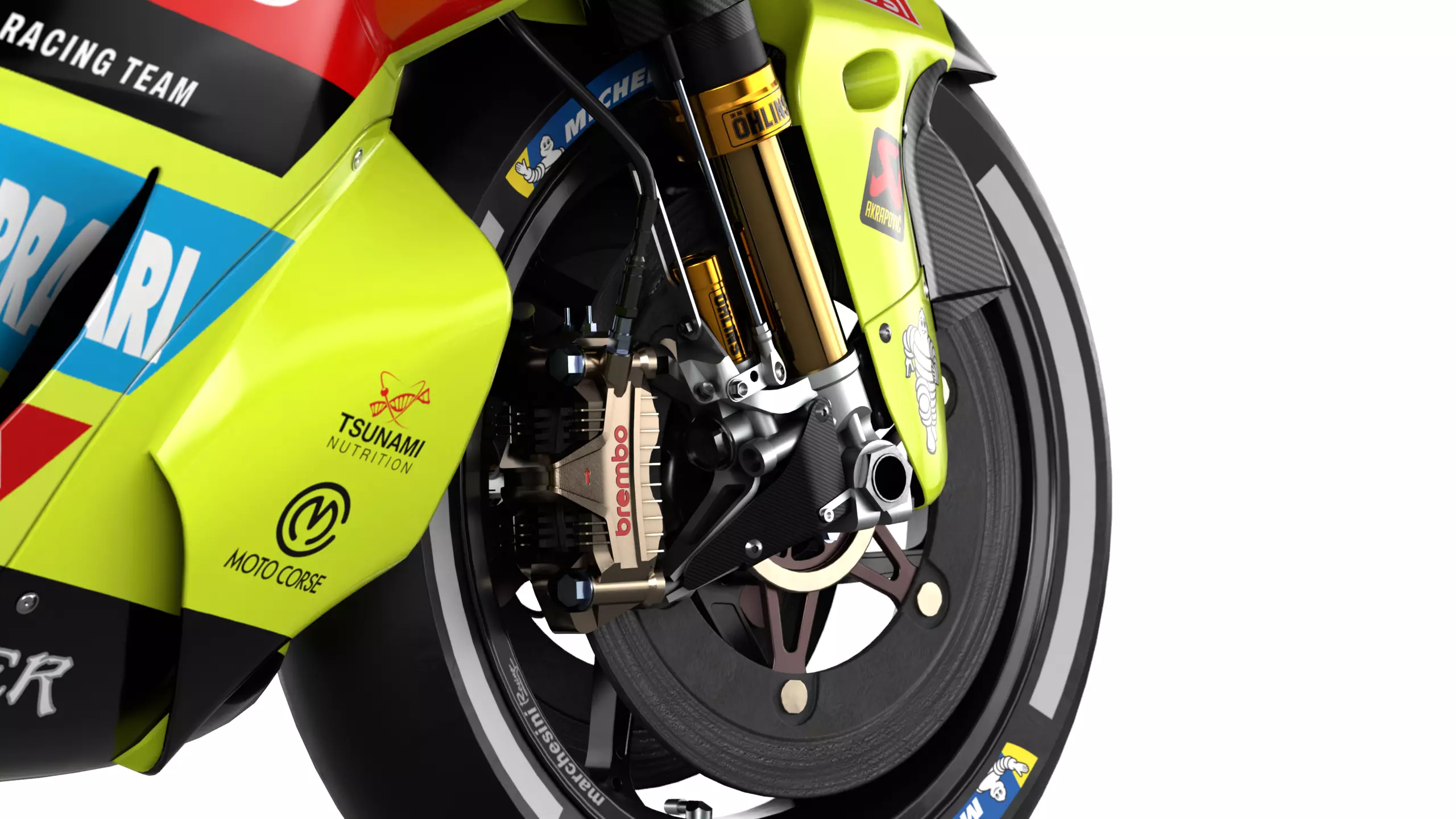 MotoGP Ducati Desmosedici GP - 2025 Mandalika Special Livery 3D model_17