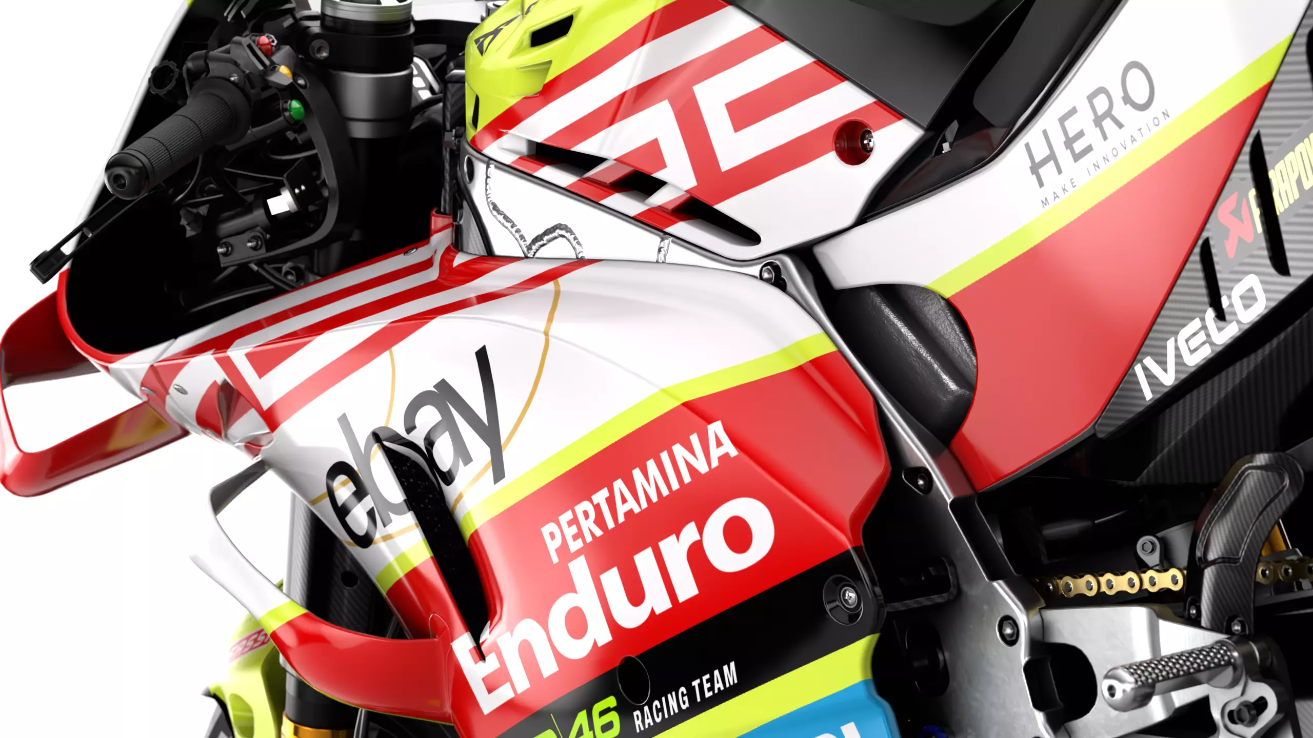 MotoGP Ducati Desmosedici GP - 2025 Mandalika Special Livery 3D model_11