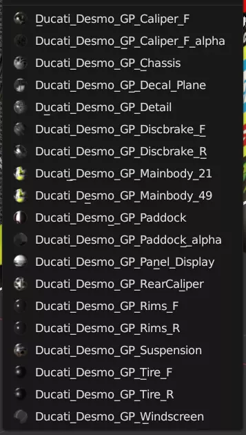 MotoGP Ducati Desmosedici GP - 2025 Mandalika Special Livery 3D model_40