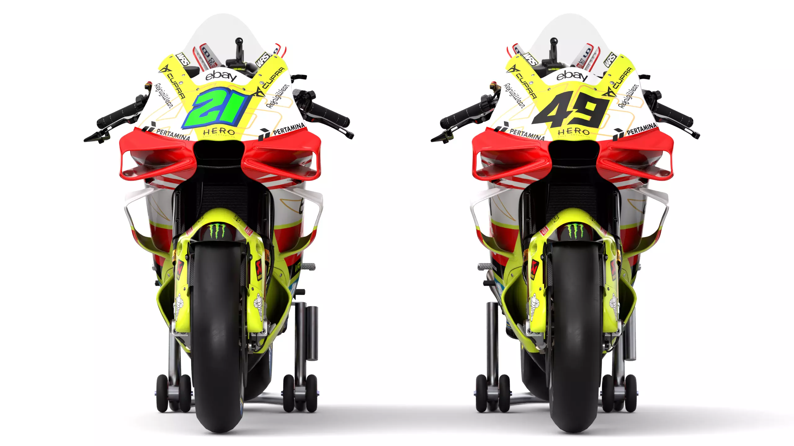 MotoGP Ducati Desmosedici GP - 2025 Mandalika Special Livery 3D model_25
