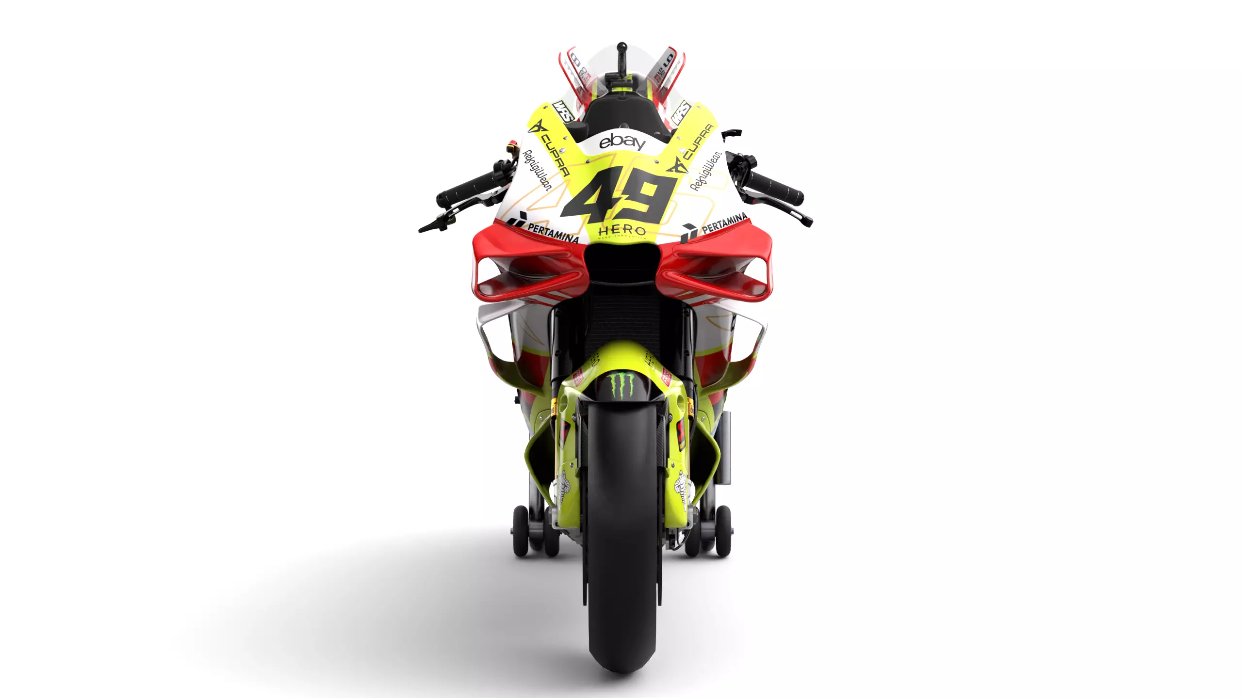 MotoGP Ducati Desmosedici GP - 2025 Mandalika Special Livery 3D model_8