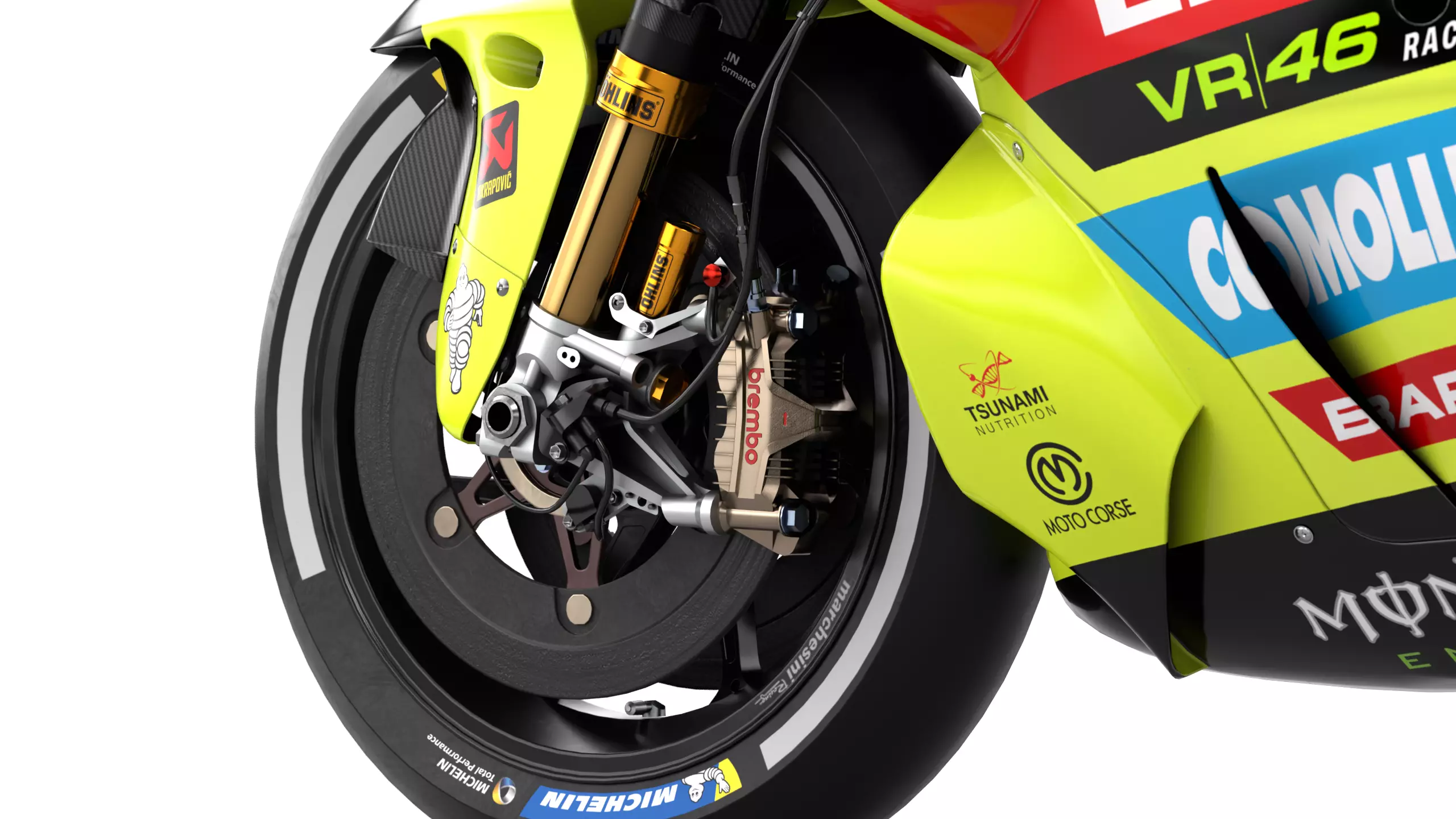 MotoGP Ducati Desmosedici GP - 2025 Mandalika Special Livery 3D model_16