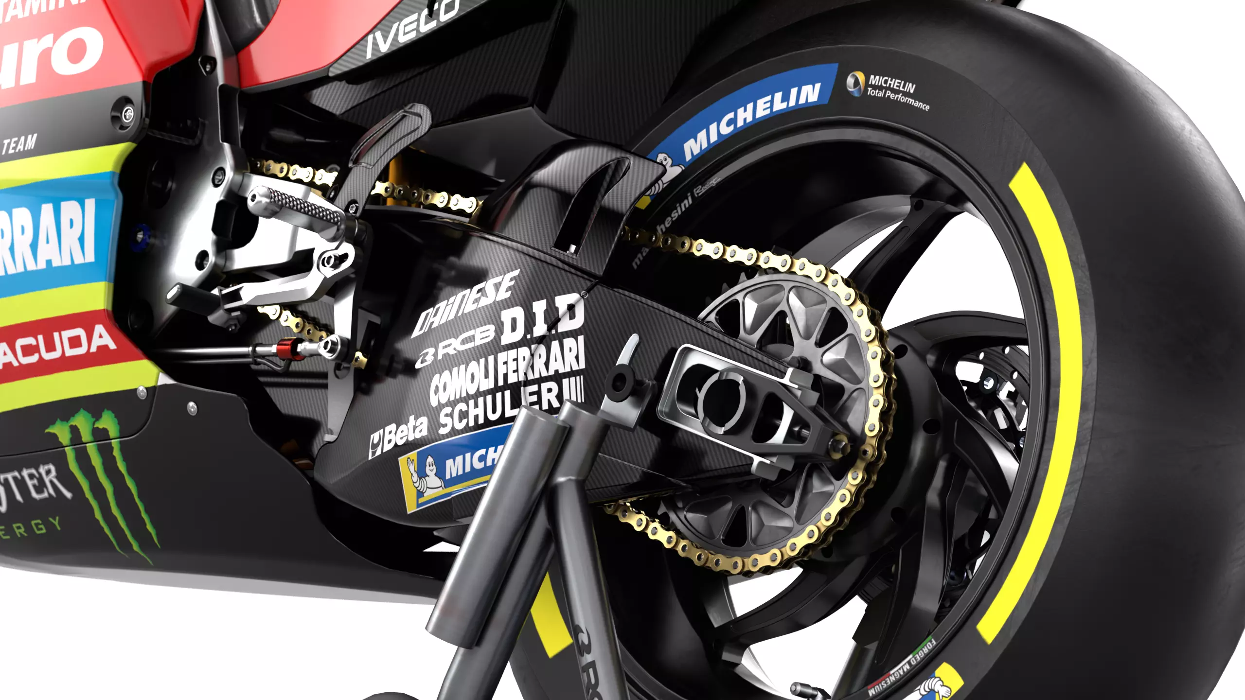 MotoGP Ducati Desmosedici GP - 2025 Mandalika Special Livery 3D model_14