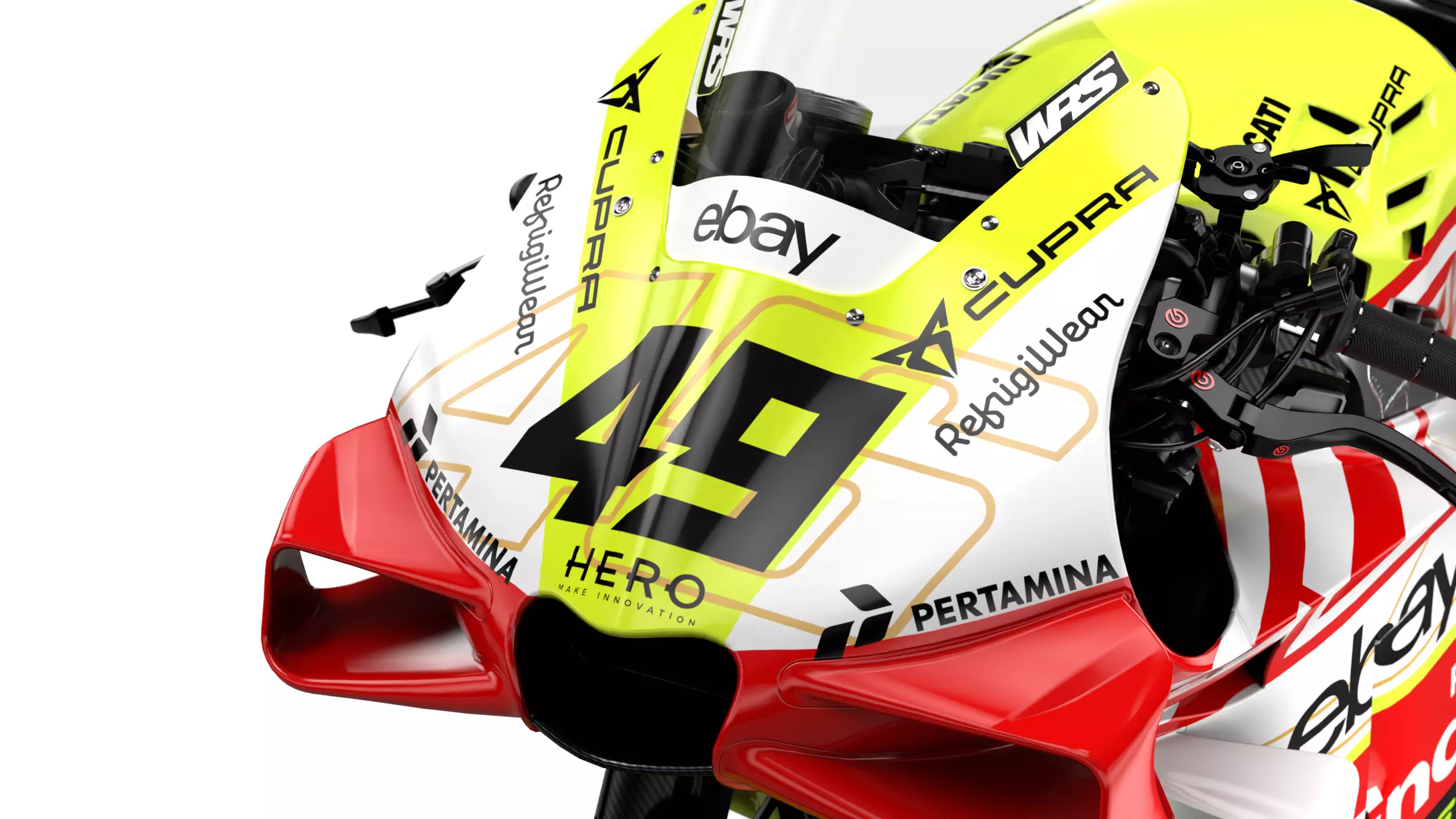 MotoGP Ducati Desmosedici GP - 2025 Mandalika Special Livery 3D model_24