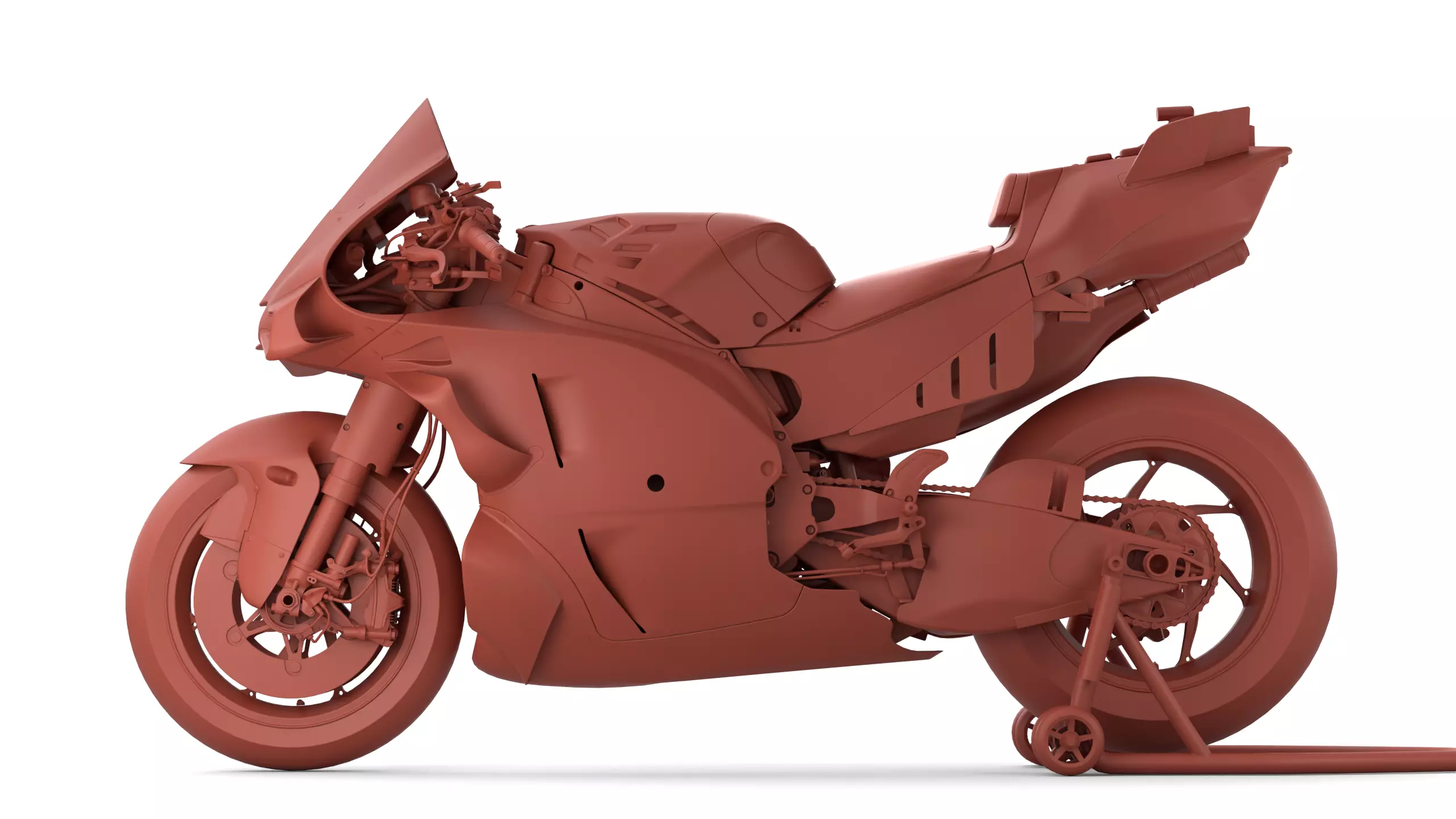 MotoGP Ducati Desmosedici GP - 2025 Mandalika Special Livery 3D model_28