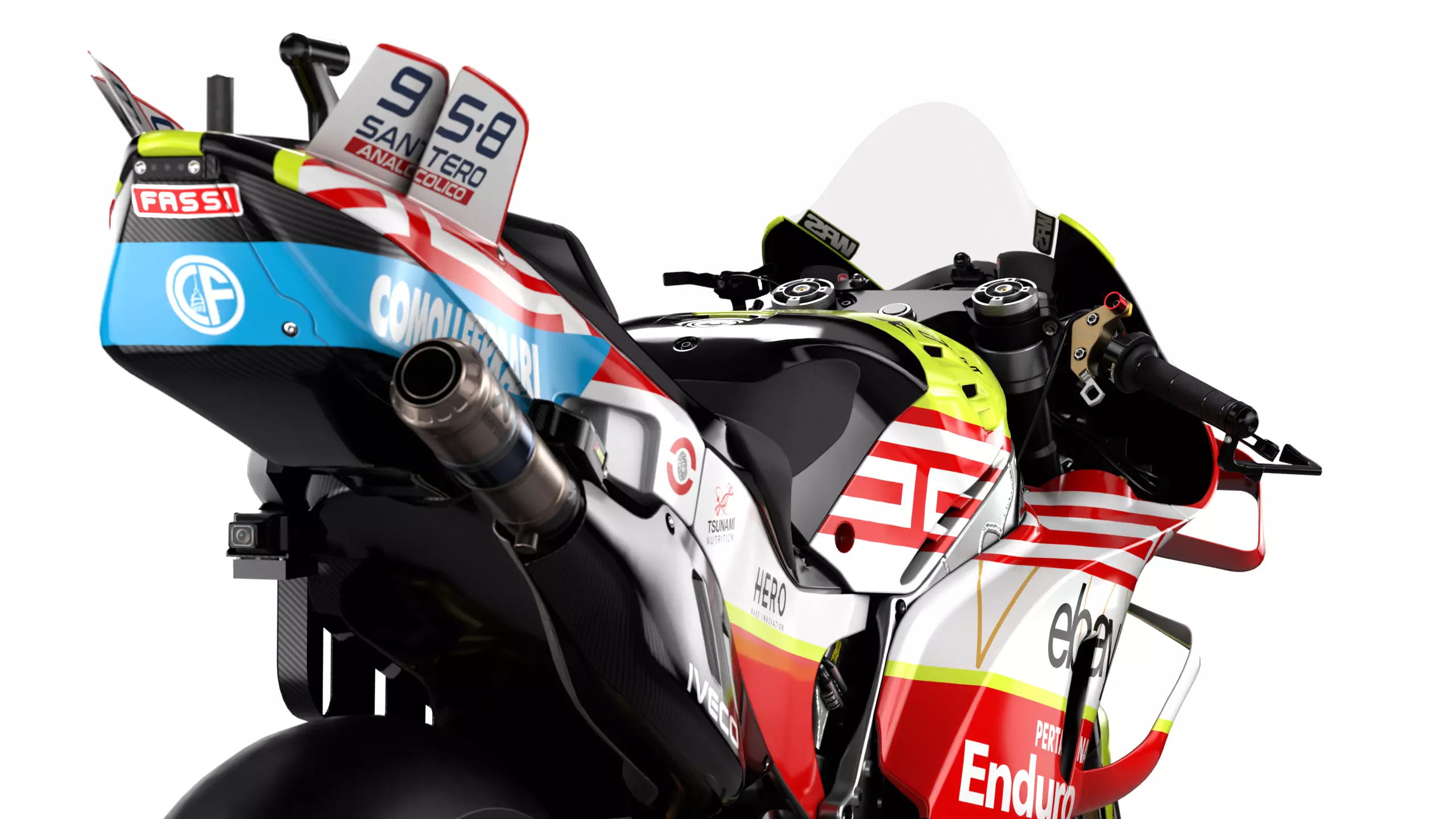 MotoGP Ducati Desmosedici GP - 2025 Mandalika Special Livery 3D model_12
