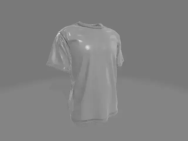 Oversize T-shirt 3D print model