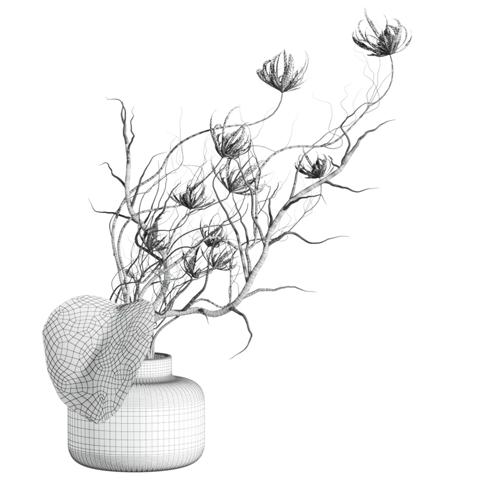 bouquet 3D model_3