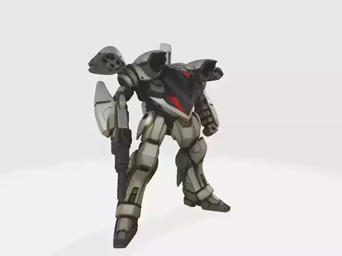 Detonator Orgun EDF Tempest Mk I Contains 4 models 3D print model