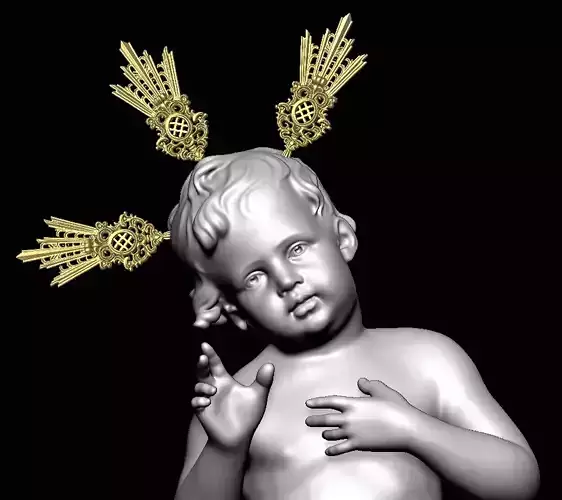 BABY JESUS AGM102 3D PRINT MODEL