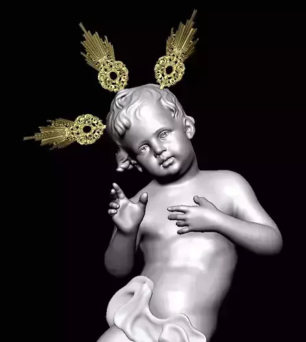 BABY JESUS AGM103 3D PRINT MODEL