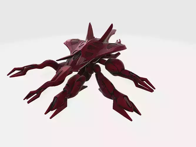 Detonator Orgun Evoluders Classe Destroyer Contains 4 models 3D print model