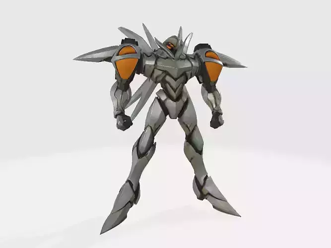 Detonator Orgun Evoluders Classe Warriors B Contains 4 models 3D print model