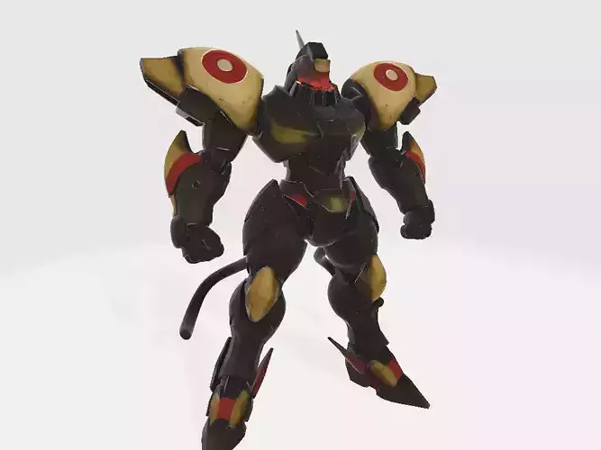 Detonator Orgun Evoluders Lang Contains 4 models 3D print model