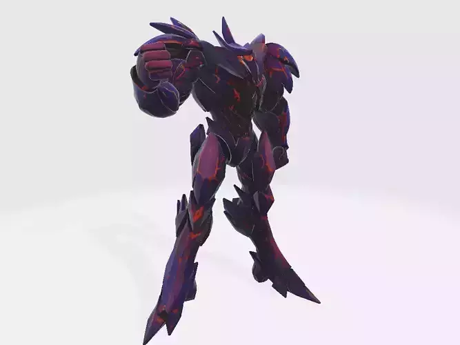 Detonator Orgun Evoluders Lord Zoa Contains 4 models 3D print model