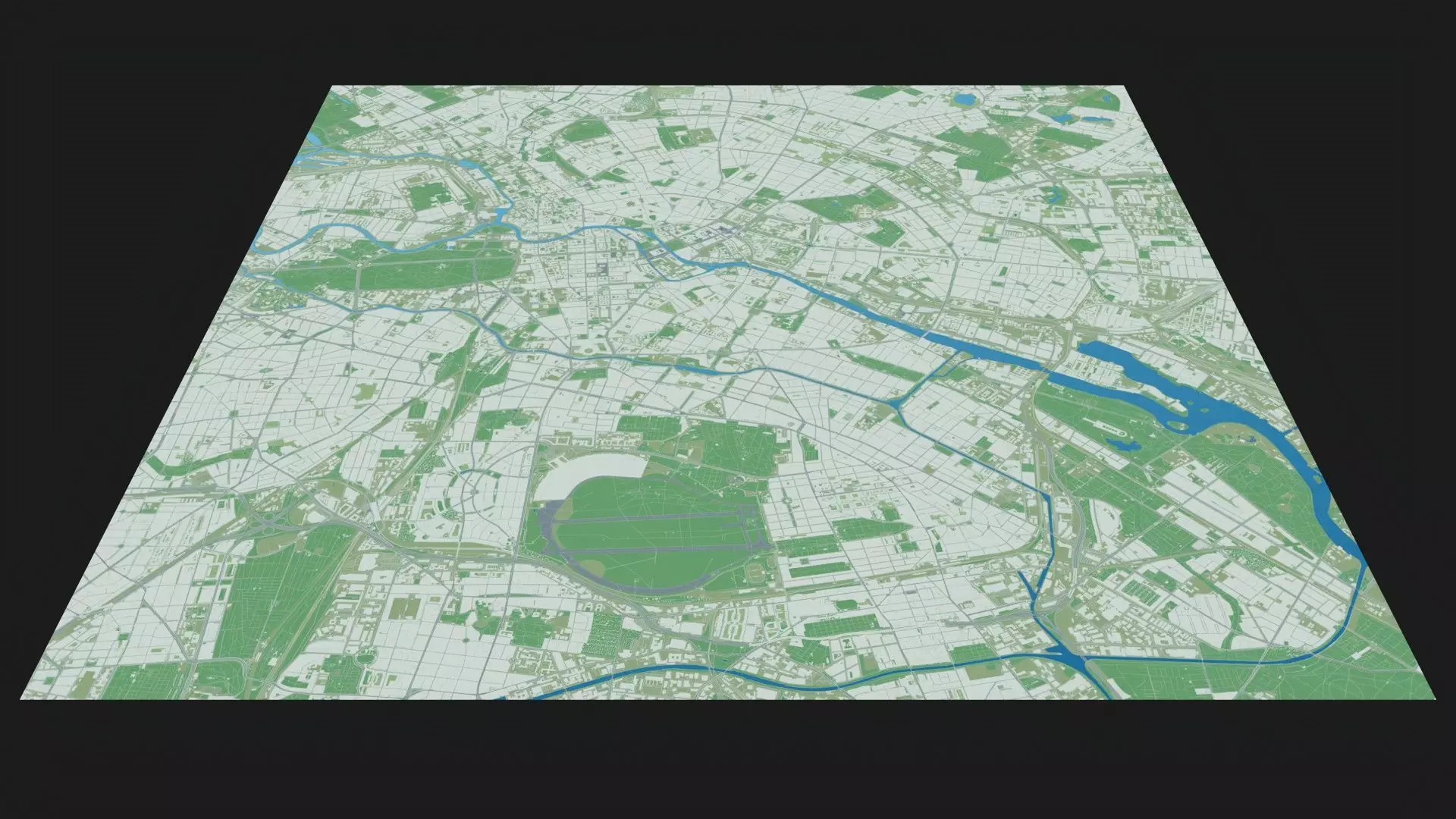 Berlin City in Germany 3D model_16