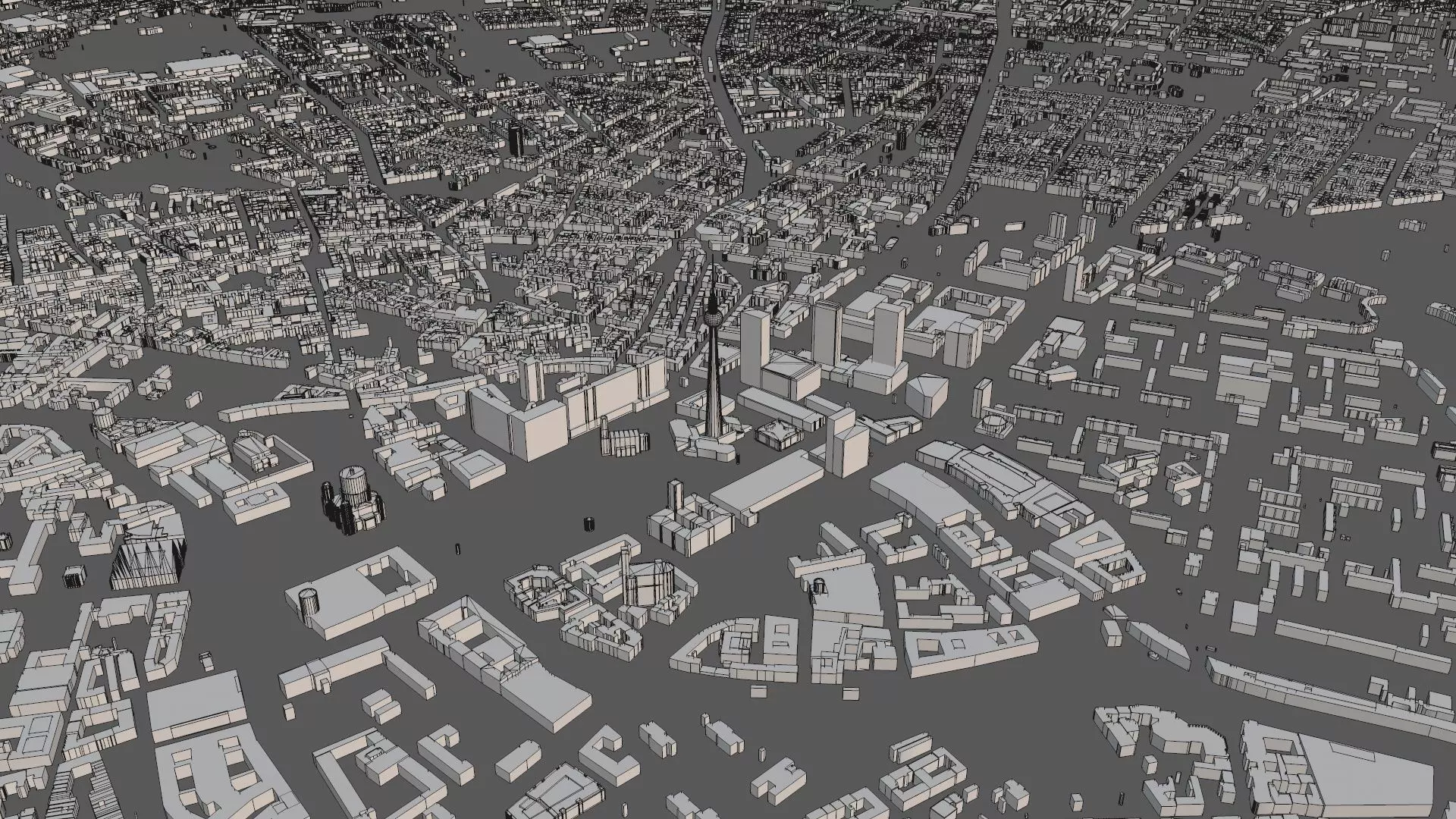 Berlin City in Germany 3D model_17