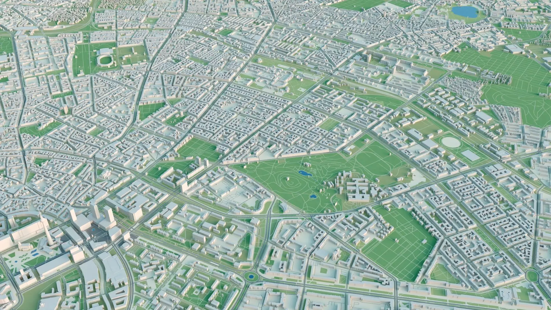 Berlin City in Germany 3D model_13