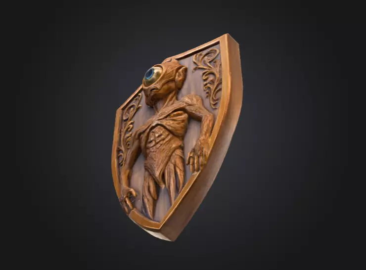 Guardian of the Eyewood Low-poly 3D model_12