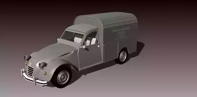 vintage cars  3D printed car model