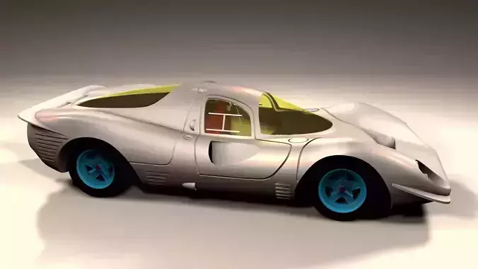 Ferrari 1967 Ferrari 412P 3D printed car model