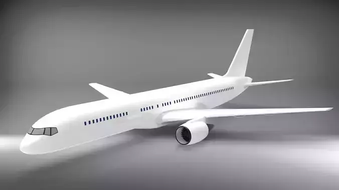 Boeing 757  3D printed airplane model