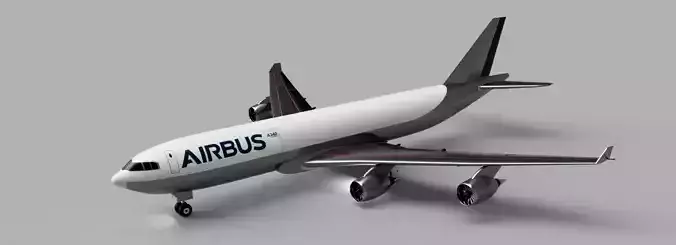 Boeing 757 3D printed airplane model
