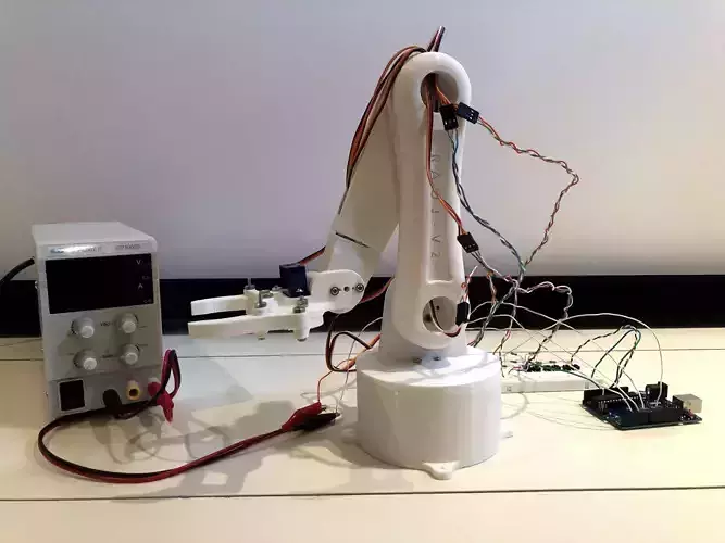 5-DOF robotic arm Mechanical Arm Set Assembly