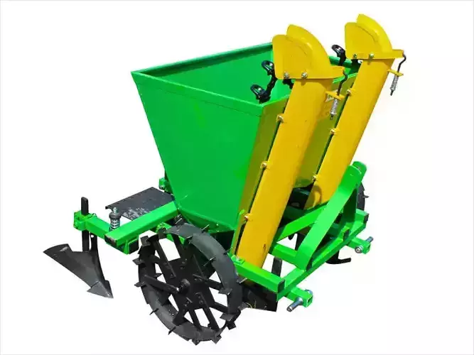 2-row semi-automatic potato planter 3D print model