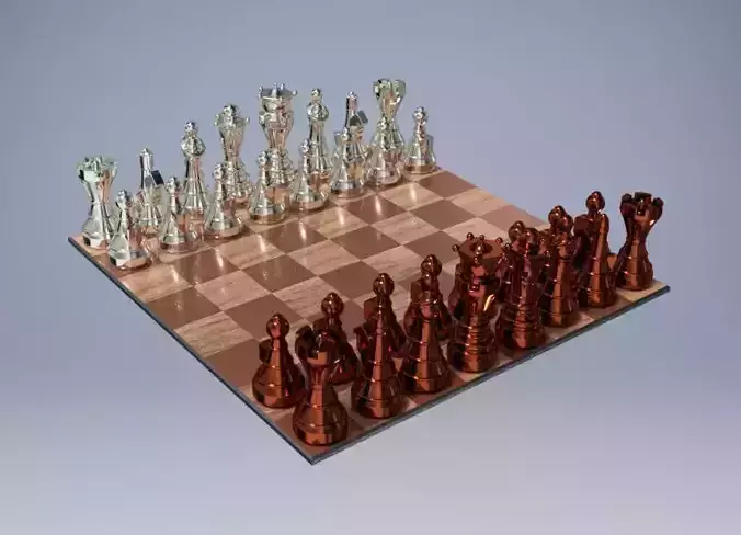 3D Chess Model AE Template Project