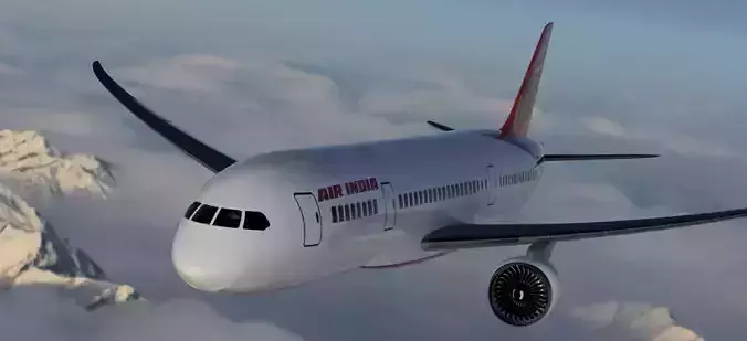 Boeing 787-8 Dreamliner aircraft model