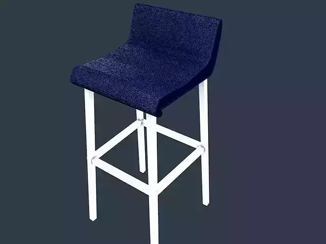 Iron-fabric sofa chair model