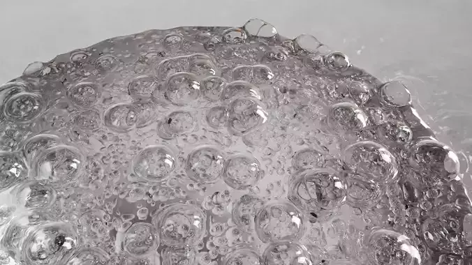 Animated Pouring Gaseous Sparkling Water and Coke Soda