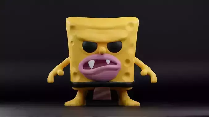 Caveman SpongeBob Funko 3MF and STLs