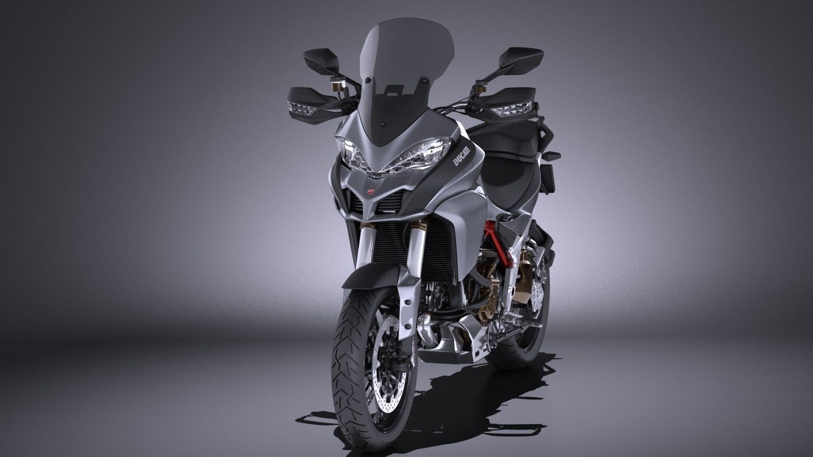 Ducatti Multistrada 1200 2015 VRAY 3D model_1