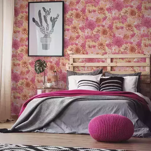 Vibrant Floral Bouquet Wallpaper