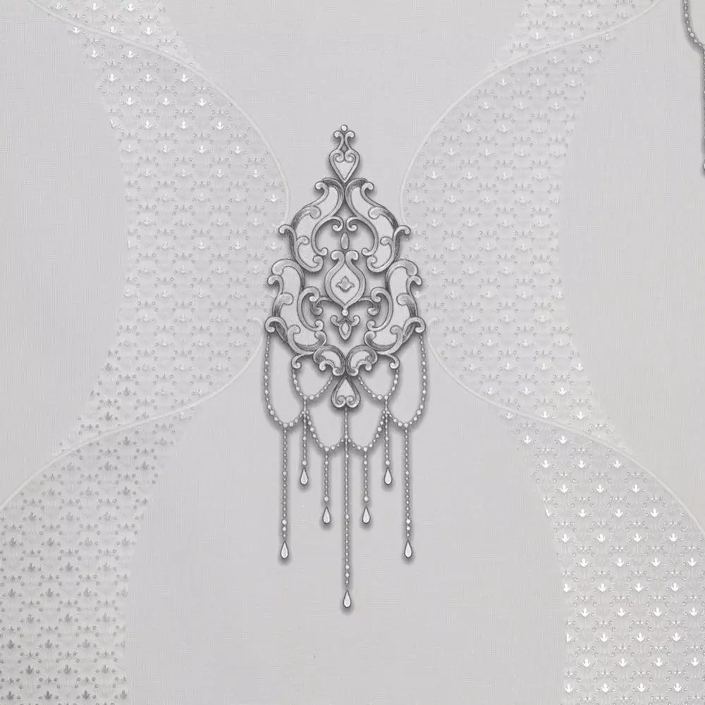 Ornate Pendant Motif Wallpaper  Texture_1