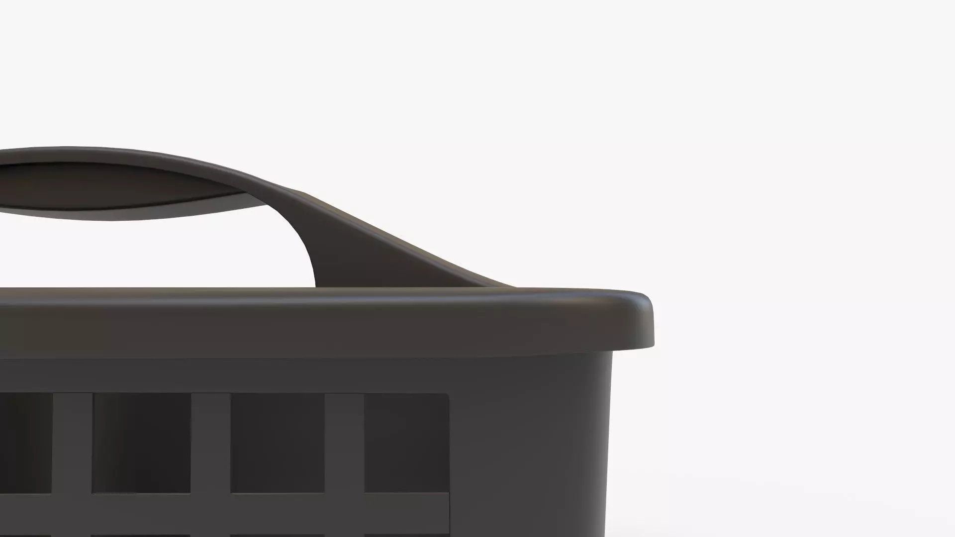 JiatuA Portable Plastic Shower Caddy Basket with Handle 3D model_7