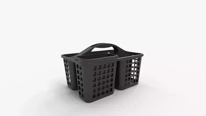 JiatuA Portable Plastic Shower Caddy Basket with Handle