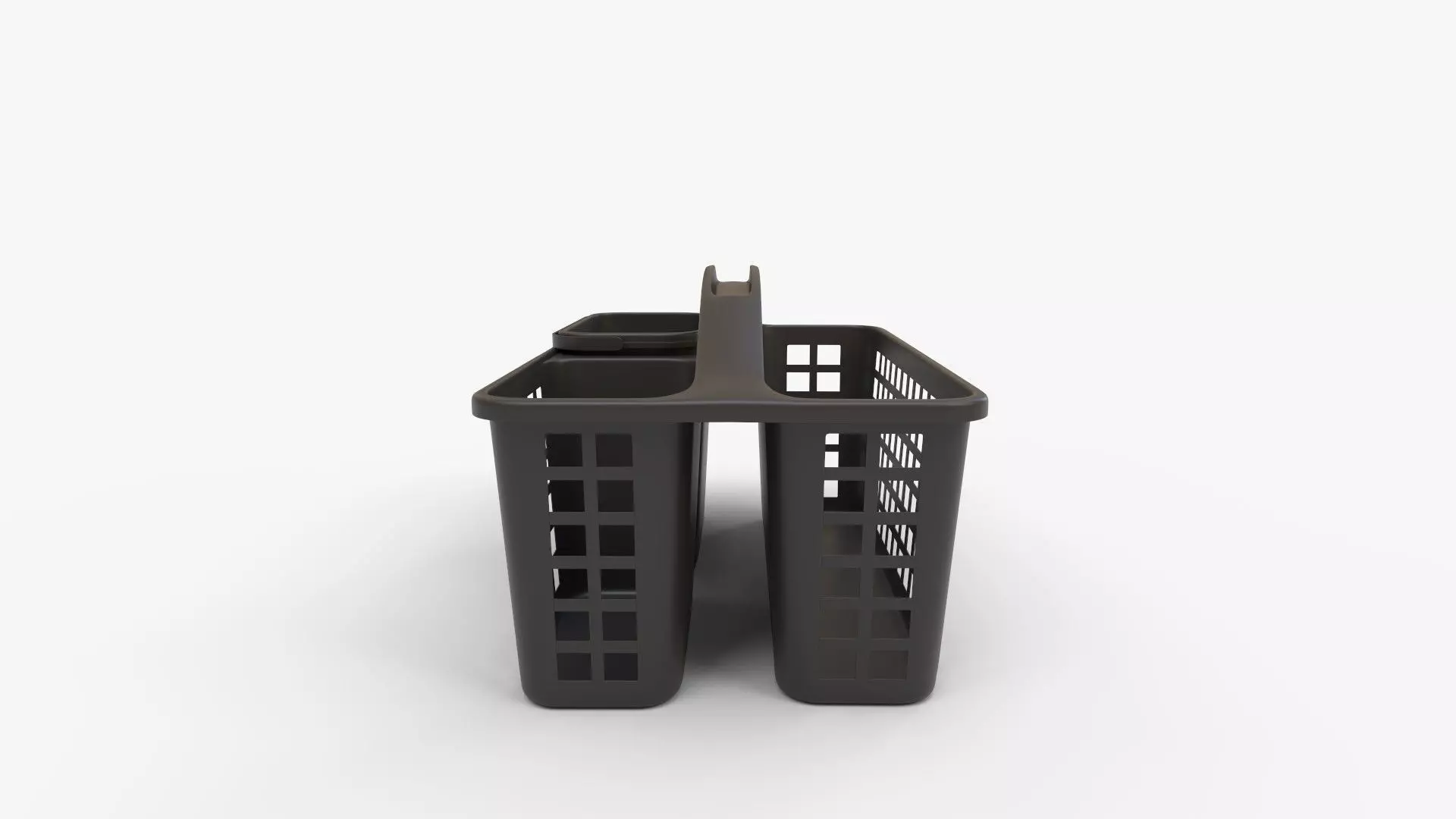 JiatuA Portable Plastic Shower Caddy Basket with Handle 3D model_5