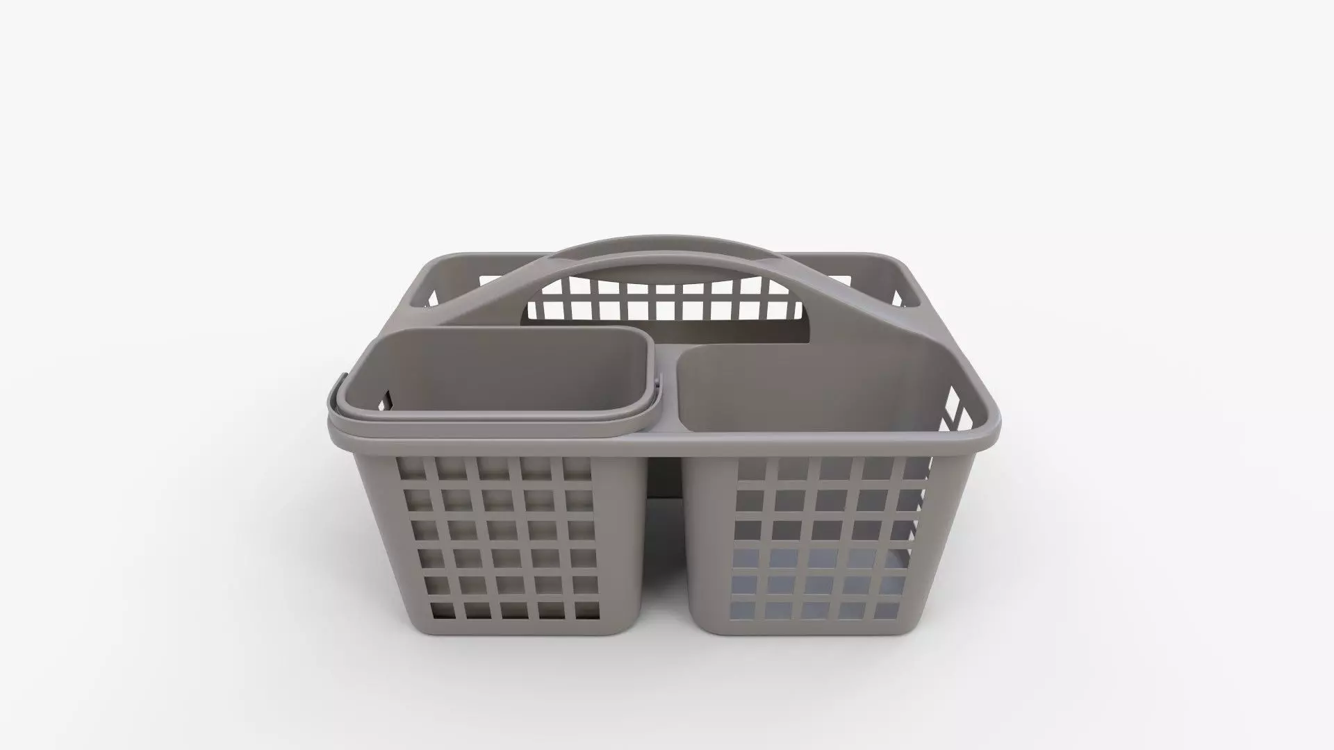 JiatuA Portable Plastic Shower Caddy Basket with Handle 3D model_10