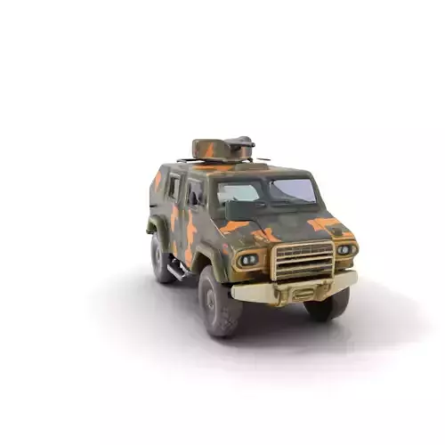 Camouflage Armored Vehicle model pack